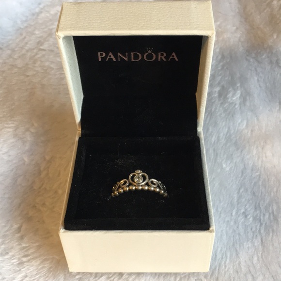Pandora Jewelry - Pandora crown ring silver With box!